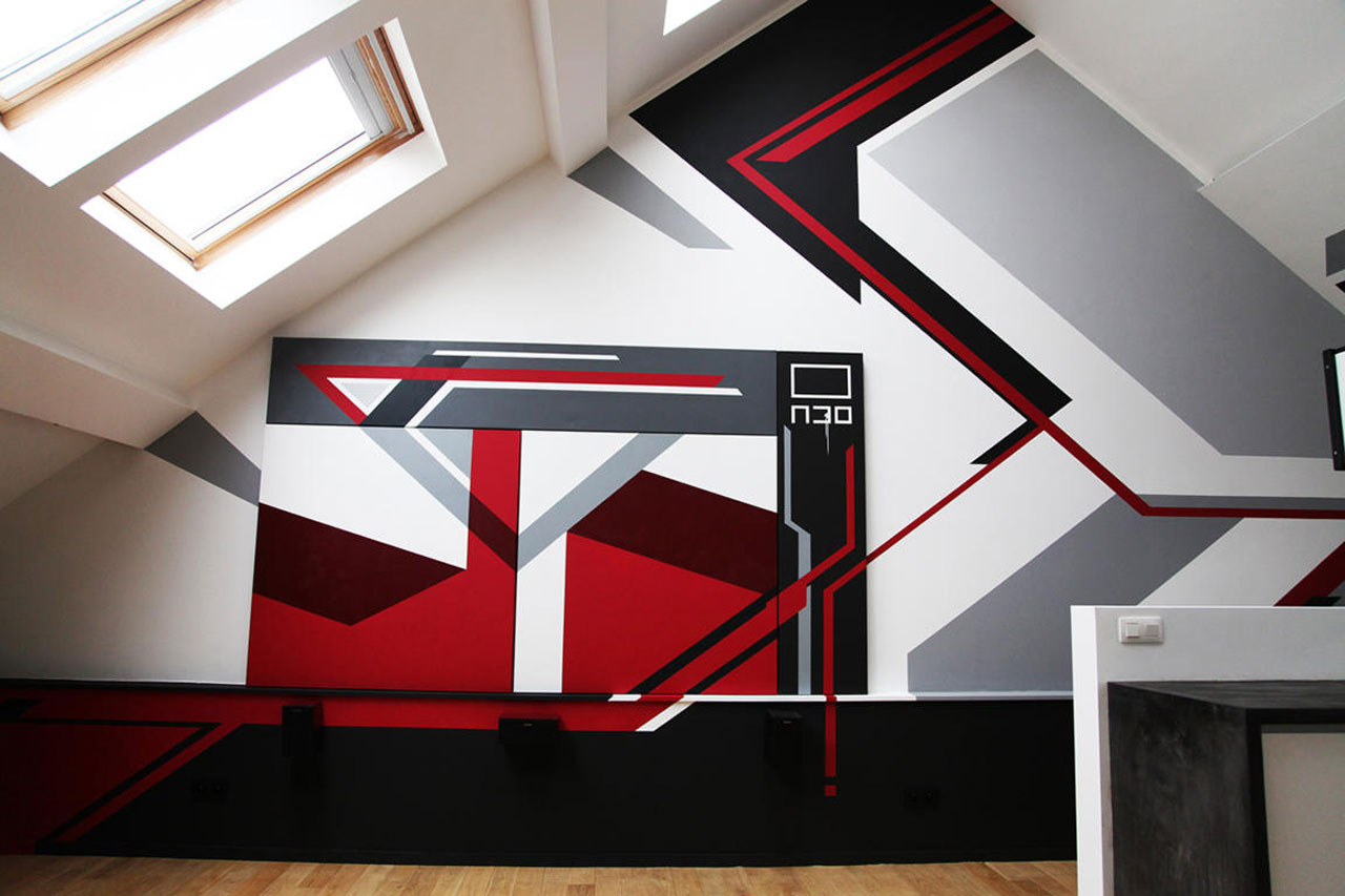 atelier architecture ns81 fresque interieure
